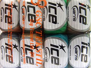 Tube Cotton Worsted Mixed Lot