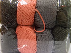 Tube Cotton Worsted Mixed Lot
