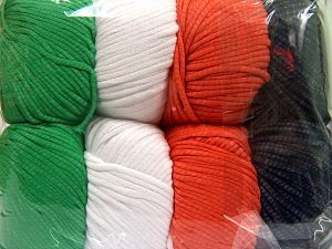 Tube Cotton Worsted Mixed Lot