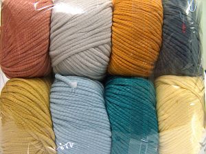 Tube Cotton Worsted Mixed Lot