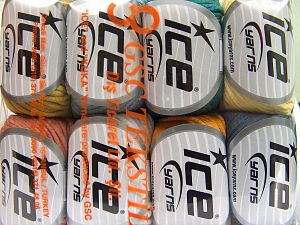 Tube Cotton Worsted Mixed Lot