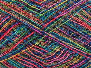 Sale Self-Striping Pink, Green, Yellow, Blue, Orange