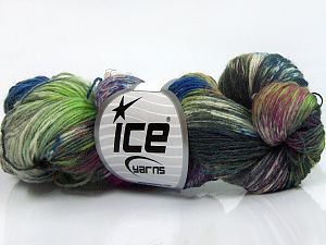 Hand Dyed Sock Yarn Green Shades, Burgundy, Blue