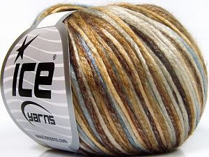 Rockabilly Color Brown Shades, Cream, Light Blue
