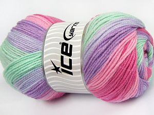 Baby Batik Pembe tonları Nane Yeşil Leylak Tonları