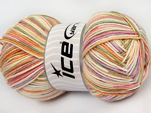 Lorena Color Pembe Leylak Yeşil Altın Krem Kahverengi