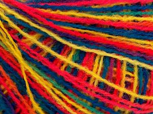 Sale Self-Striping Neon Pink, Turquoise, Yellow, Green