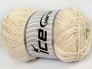 Natural Cotton Worsted Ekru
