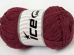 Natural Cotton Worsted Bordo