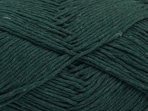 Natural Cotton Worsted Koyu yeşil