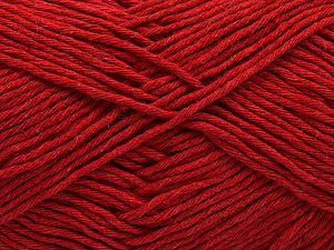 Natural Cotton Worsted Kırmızı
