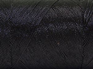 Metallic Cotton Siyah