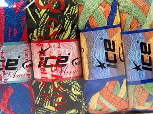 Scarf Yarns Mixed Lot Scarf Yarns