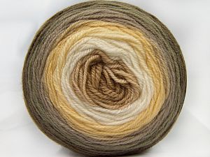 Cakes Wool DK Krem Tonları Kahverengi Tonları