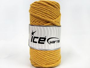 Natural Cotton Jumbo Koyu sarı