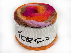 Cakes Fluffy Orange, Pink, Camel, Lilac
