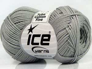Tube Cotton Fine Açık Gri