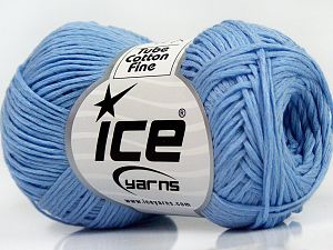 Tube Cotton Fine Açık Mavi