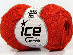 Tube Cotton Fine Koyu Turuncu