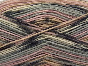 Smart Sock Grey Shades, Beige, Pink