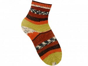 Smart Sock Orange, Copper, Green, Cream, Grey