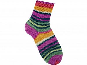 Smart Sock Green Shades, Fuchsia, Yellow, Salmon