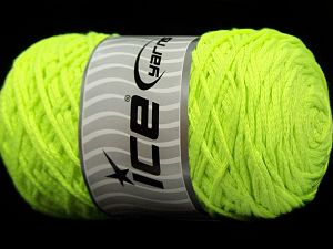 Macrame Cotton Neon Yeşil