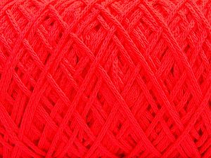 Macrame Cotton Neon Pembe