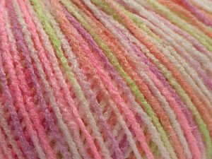 Sale Self-Striping Beyaz Pembe tonları Açık Yeşil