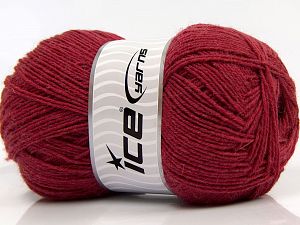 Solid Sock Koyu kırmızı