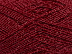 Solid Sock Koyu kırmızı