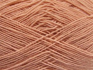 Solid Sock Pudra Pembe
