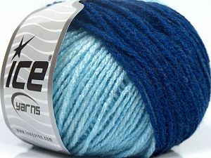 Sale Self-Striping Turkuaz Leylak Mavi Tonları