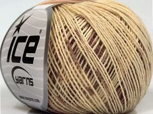 Sale Sock Yarn Rose Brown, Cream, Beige, Light Khaki