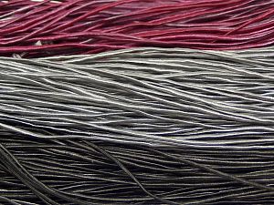 Hand Dyed Batik Gri Fuşya Siyah