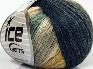 Sale Self-Striping lacivert Açık Gri Krem Tonları