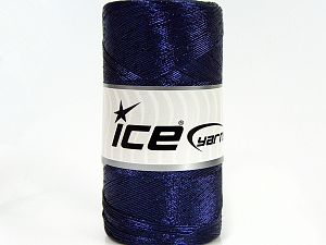 Metallic Cotton lacivert