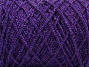 Macrame Cotton Koyu mor