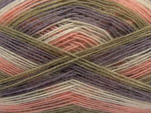 Angora Colors Somon Mor Krem Deve Tüyü