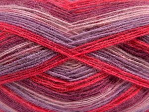 Angora Colors Kırmızı Mor Leylak Tonları