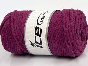 Natural Cotton Jumbo Koyu Fuşya