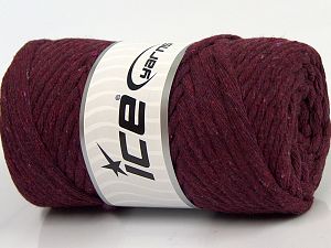 Natural Cotton Jumbo Koyu Bordo