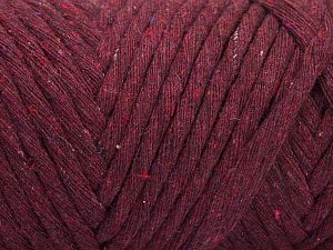 Natural Cotton Jumbo Koyu Bordo