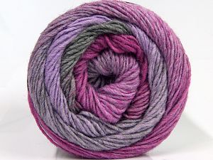 Cakes Alpaca Worsted Leylak Tonları Açık Gri