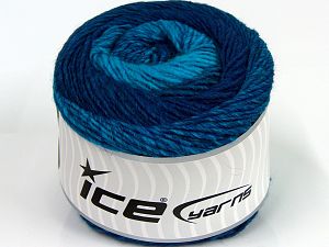 Cakes Alpaca Worsted Turkuaz Tonları