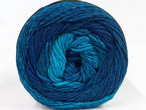 Cakes Alpaca Worsted Turkuaz Tonları