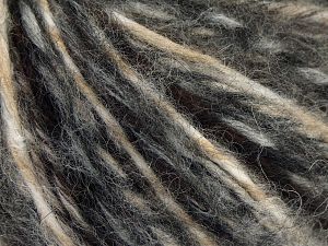 Alpaca Colors Gri Krem Deve Tüyü Siyah