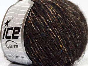 Bonbon Tweed Koyu Kahverengi