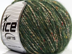 Bonbon Tweed Orman Yeşili