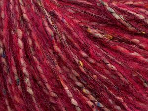 Bonbon Tweed Fuşya